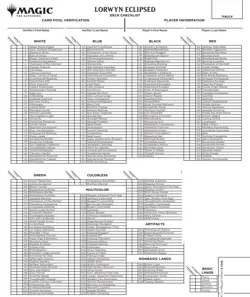 LORWYN ECLIPSED Sealed Complete Full Set Magic: the Gathering (MTG) *PRESALE* - Image 2
