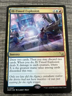 Ill-Timed Explosion [Murders at Karlov Manor] MTG - Image 1