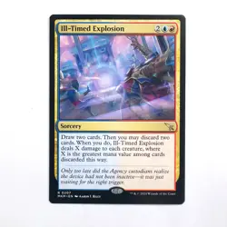 Ill-Timed Explosion 207 - MTG - Murders at Karlov Manor - NM - Image 1