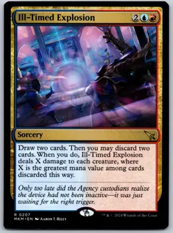 Ill-Timed Explosion R Murders at Karlov Manor 207 NM - Image 1