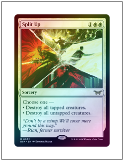 1x Split Up, Foil, Magic the Gathering MTG NM - Image 1