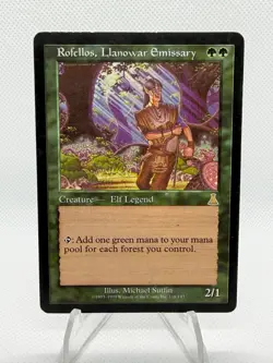 Rofellos, Llanowar Emissary Urza's Destiny Regular MTG - Image 1