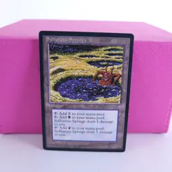 Magic The Gathering Sulfurous Springs Ice Age MP - Image 1