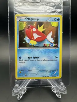 2016 Pokemon TCG Magikarp Holo Toys R Us Stamp New/Sealed Promo 22/83 - Image 1