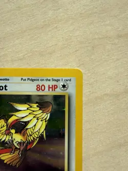 Pokemon TCG 1st Edition Pidgeot Jungle 8/64 Holo Rare LP - Image 3