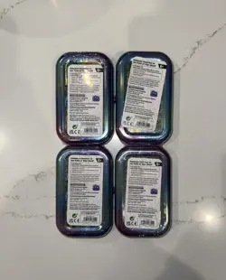 Pokemon TCG Prismatic Evolutions Mini Tin Lot of 4; Umbreon, Sylveon, Leafeon! - Image 2