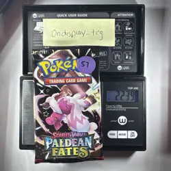 22.39g Paldean Fates Booster Pack Pokemon TCG New Sealed - Image 1
