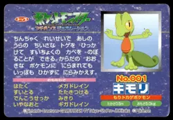 Treecko vs Yanma No. 001 Advanced Generation Topsun Pokemon Japanese ~ MP - Image 2
