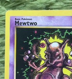 Pokemon Mewtwo TCG 2000 Movie Black Star Promo #14 Non-Holo Card - Image 5