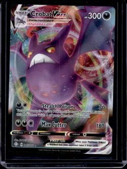 2021 Pokemon SWSH Shining Fates Crobat VM #045/072 - Image 1
