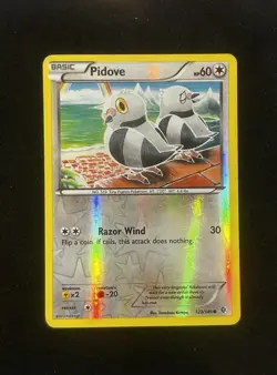 2012 PIDOVE 123/149 Reverse Holo Pokemon TCG Boundaries Crossed MP - Image 1
