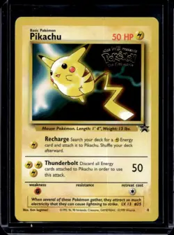 1999 Pokemon Wizards Black Star Promos Pikachu #4 - Image 1