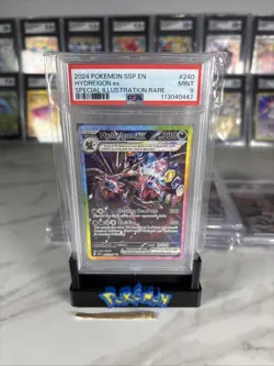 2024 POKEMON SSP EN HYDREIGON SPECIAL ILLUSTRATION RARE 240/191 PSA 9 MINT - Image 1