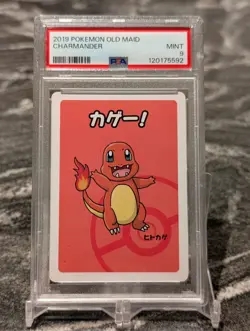 Charmander PSA 9 Old Maid Deck Japanese 2019 Pokemon - Image 1