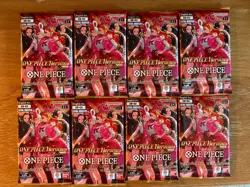ONE PIECE Heroines EB-03 Lot x8 Booster pack English Ships Today IN HAND - Image 1