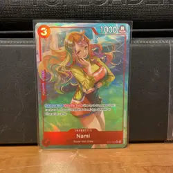 One Piece TCG ~ Nami ~ Alt Art ST21-009 Gear 5 Starter Deck English : NM - Image 1