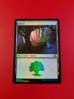 1x Forest | FOIL 296/297 | Shadows over Innistrad | MTG Magic Cards - Image 3