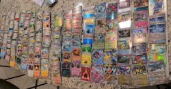 Pokemon Card Lot 591 Total, Holos, Reverse Holos, Poke Balls, EXs - Image 1
