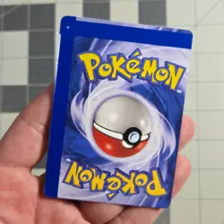 Pokemon Inverted Back Misalignment Miscut Error Fighting Energy WOTC Card - Image 1