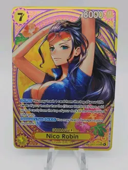 ONE PIECE Card Game Nico Robin EB03-055 SP Parallel Heroines English 2026 - Image 1