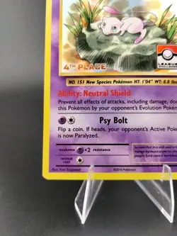 Mew - (League Challenge) [4th Place] 053/108 League & Championship Cards Holo - Image 4