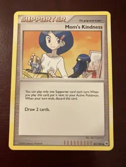 Mom's Kindness 83/100 Diamond & Pearl Majestic Dawn Pokemon TCG Card LP - Image 1