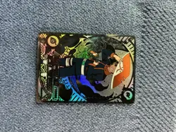 Obito Silver Beautiful Card NRSS-SV-S04 Naruto Kayou Card With Premium Sleeve - Image 1