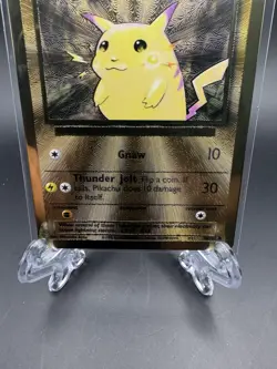 Pokemon Celebrations Pikachu Ultra Premium Collection UPC Gold Metal Card 58/102 - Image 3