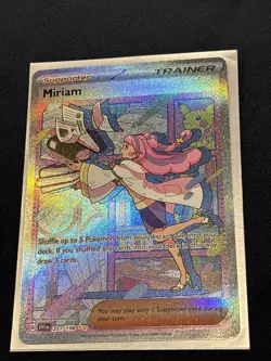 Miriam 251/198 Scarlet & Violet Holo Special Illustration Rare Pokemon TCG Card - Image 1