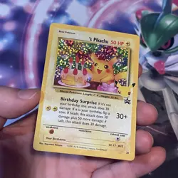 Pokemon TCG Birthday Pikachu #24 Celebrations 25th Anniversary Card - Image 4