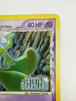 Treecko 68/100 EX Crystal Guardians Reverse Holo Common Stamped Pokemon Card - Image 4