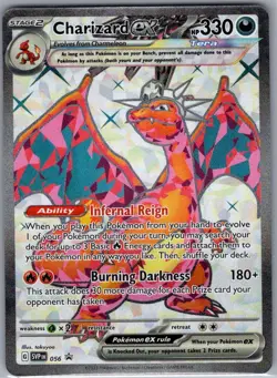 Charizard ex SVP 056 SV: Scarlet & Violet Promo Cards - Pokemon Card - NM - Image 1