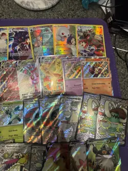 LOT x28 POKEMON CARDS BABY SHINY, FULL ARTS, VMAX, RADIANT RARE, TRAINER GALLERY - Image 3