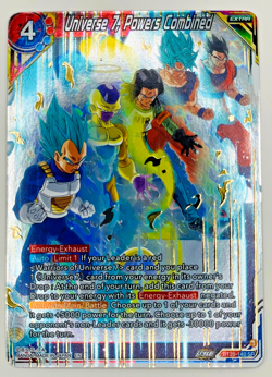 Universe 7, Powers Combined | SR Power Absorbed Dragon Ball Super Card Game | LP - Image 1
