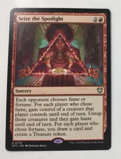 Seize the Spotlight Commander: Outlaws of Thunder Junction Regular - Image 1