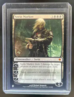 2009 Magic: The Gathering Zendikar Sorin Markov #111 - Image 1
