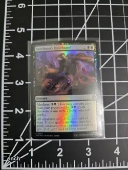 Sandman's Quicksand 0063 SPM Foil MTG Spiderman NM/M - Image 1