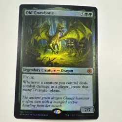 MTG Old Gnawbone (Foil) Adventures in the Forgotten Realms #197 LP - Image 1