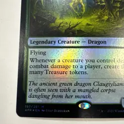 MTG Old Gnawbone (Foil) Adventures in the Forgotten Realms #197 LP - Image 4