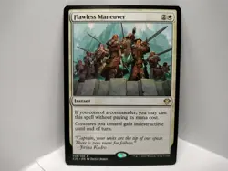MTG Flawless Maneuver Commander 2020 Regular Rare NM 26/322 Magic The Gathering - Image 1