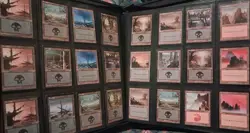 Magic The Gathering old 216 Collection vintage Lot lands - Image 4