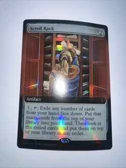 Scroll Rack (Extended Art) Commander Legends Foil - Image 1