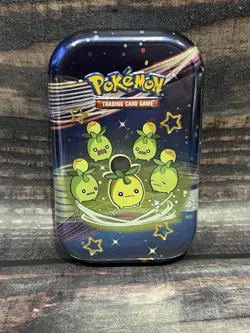 Pokemon TCG Paldean Fates Mini Tin Smoliv Brand New, Spanish Destinos De Paldea - Image 1