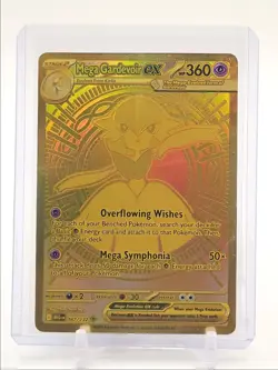 MEGA GARDEVOIR EX 2025 POKEMON MEGA EVOLUTIONS MEGA HYPER RARE 187/132 Q0465 - Image 1