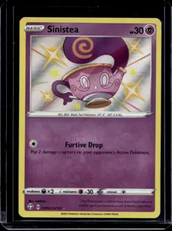 2021 Pokemon SWSH Shining Fates Sinistea Shiny Vault #SV052/SV122 - Image 1
