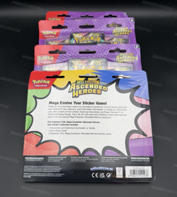Pokemon Mega Evolution S2.5 Ascended Hero Tech Sticker Gastly LOT OF 4 - Image 2