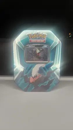 LOT OF 3 Pokemon TCG Triple Whammy Tin Set TYRANITAR SLAKING DARKRAI NEW SEALED! - Image 1