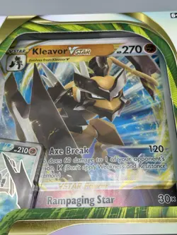 Pokemon TCG - Kleavor VSTAR Special Collection Box New/Factory Sealed - Image 5