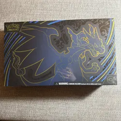 Pokemon TCG: Mega Charizard X ex Ultra Premium Collection (UPC) tear on back - Image 1