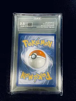 TAG 8.5 NM Gyarados EX 123/122 Pokemon XY Breakpoint 2016 Secret Rare Gold - Image 2